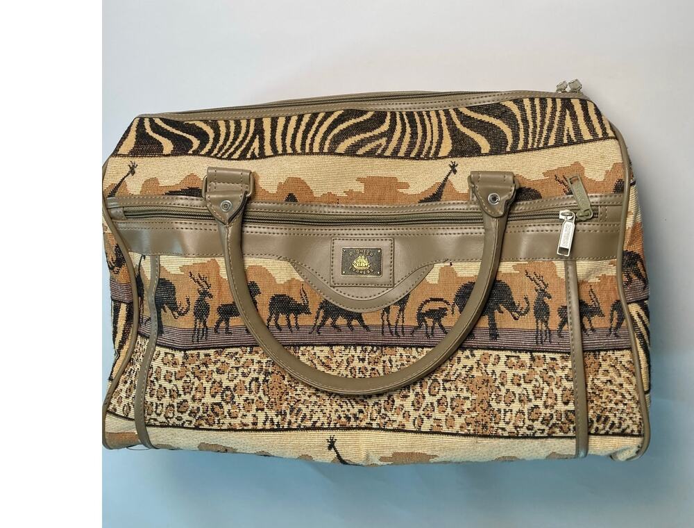 Pioneer Express Safari Tapestry Weekender Duffel Luggage Bag